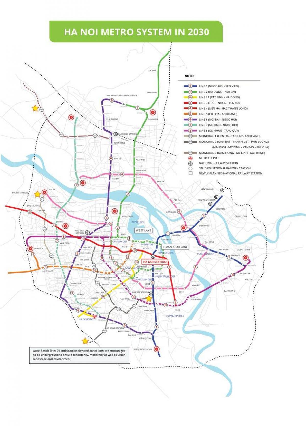 Карте ханој метро