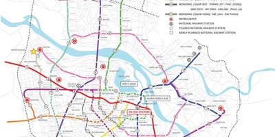 Карте ханој метро